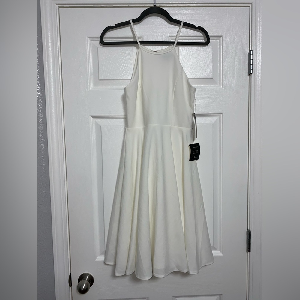 Lulus Irresistible Charm White Midi Dress, Size XS.